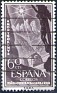 Spain 1956 Año jubilar 60 CTS Violeta Edifil 1193. España 1956 1193 u. Subida por susofe